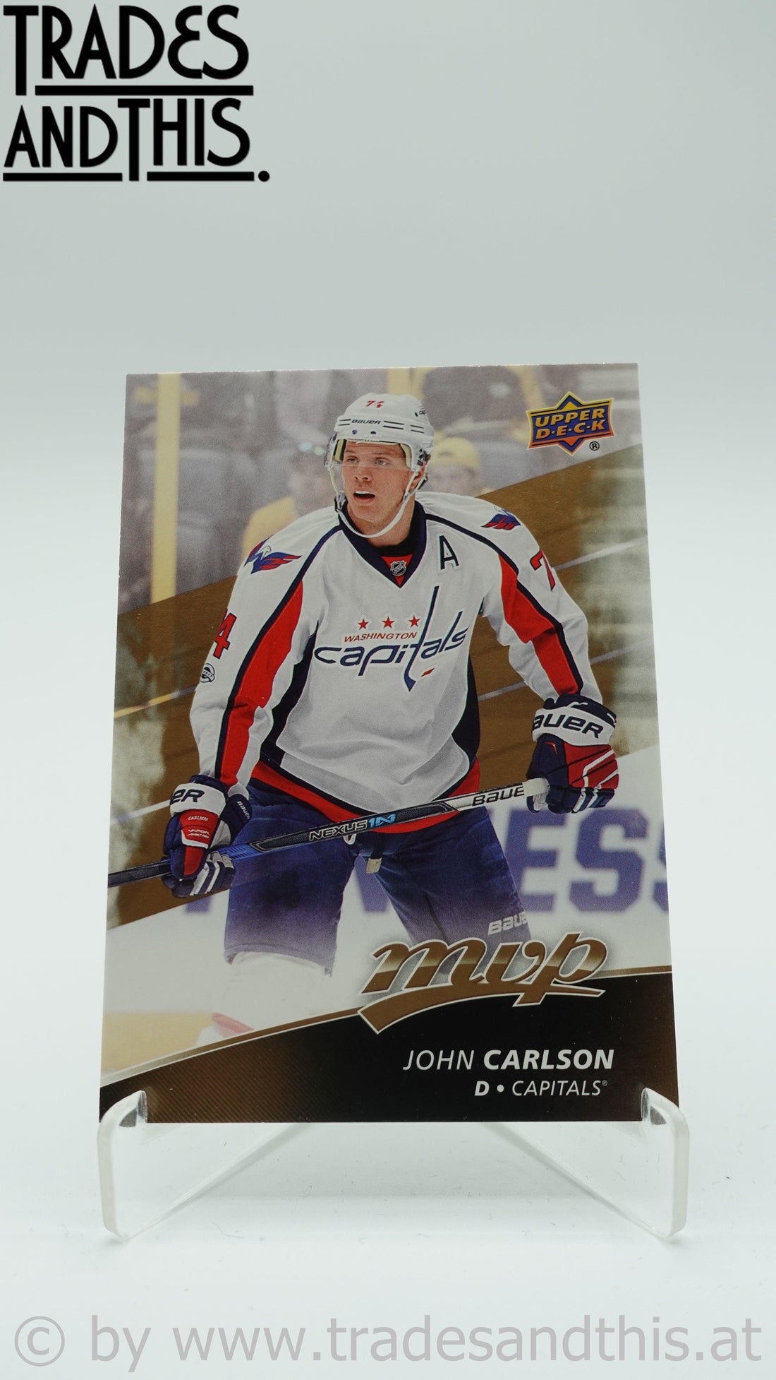 2017-18 Upper Deck MVP John Carlson #191 - Trades and This e.U.