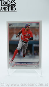 2022 Topps Update Series Cesar Hernandez #US299