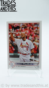 2022 Topps Update Series Albert Pujols #US300