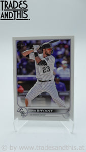 2022 Topps Update Series Kris Bryant #US301