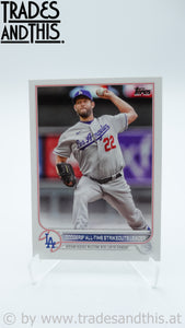 2022 Topps Update Series Clayton Kershaw #US309