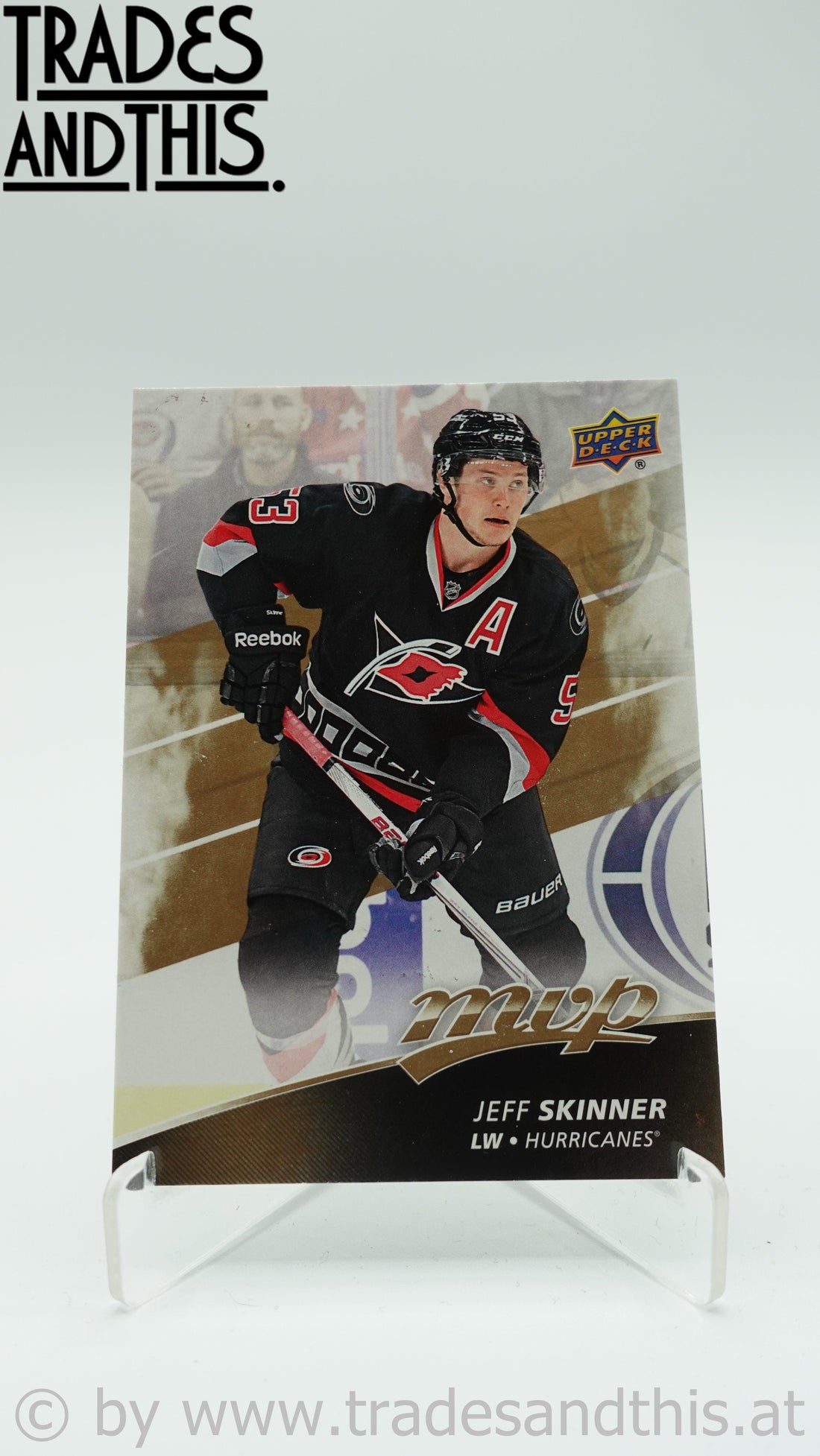 2017-18 Upper Deck MVP Jeff Skinner #206 - Trades and This e.U.