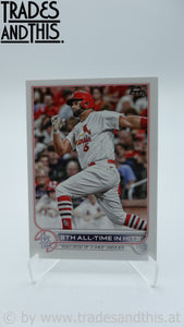 2022 Topps Update Series Albert Pujols #US313
