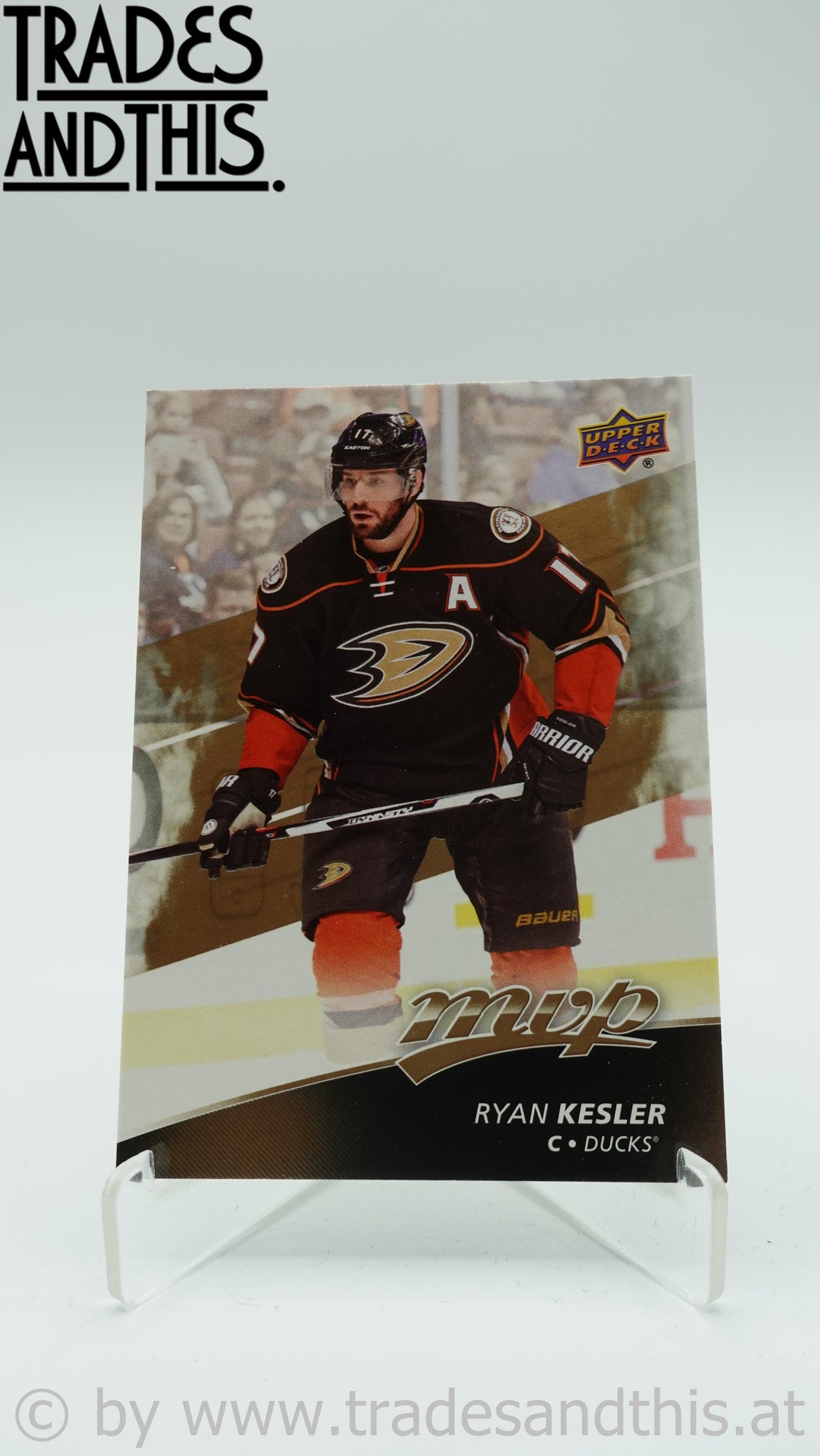 2017-18 Upper Deck MVP Ryan Kesler #226 - Trades and This e.U.