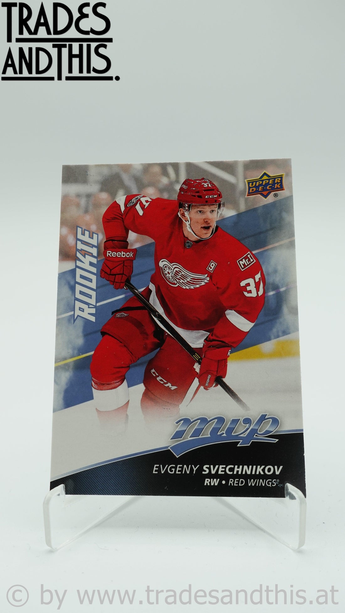 2017-18 Upper Deck MVP Evgeny Svechnikov 234 RC - Trades and This e.U.