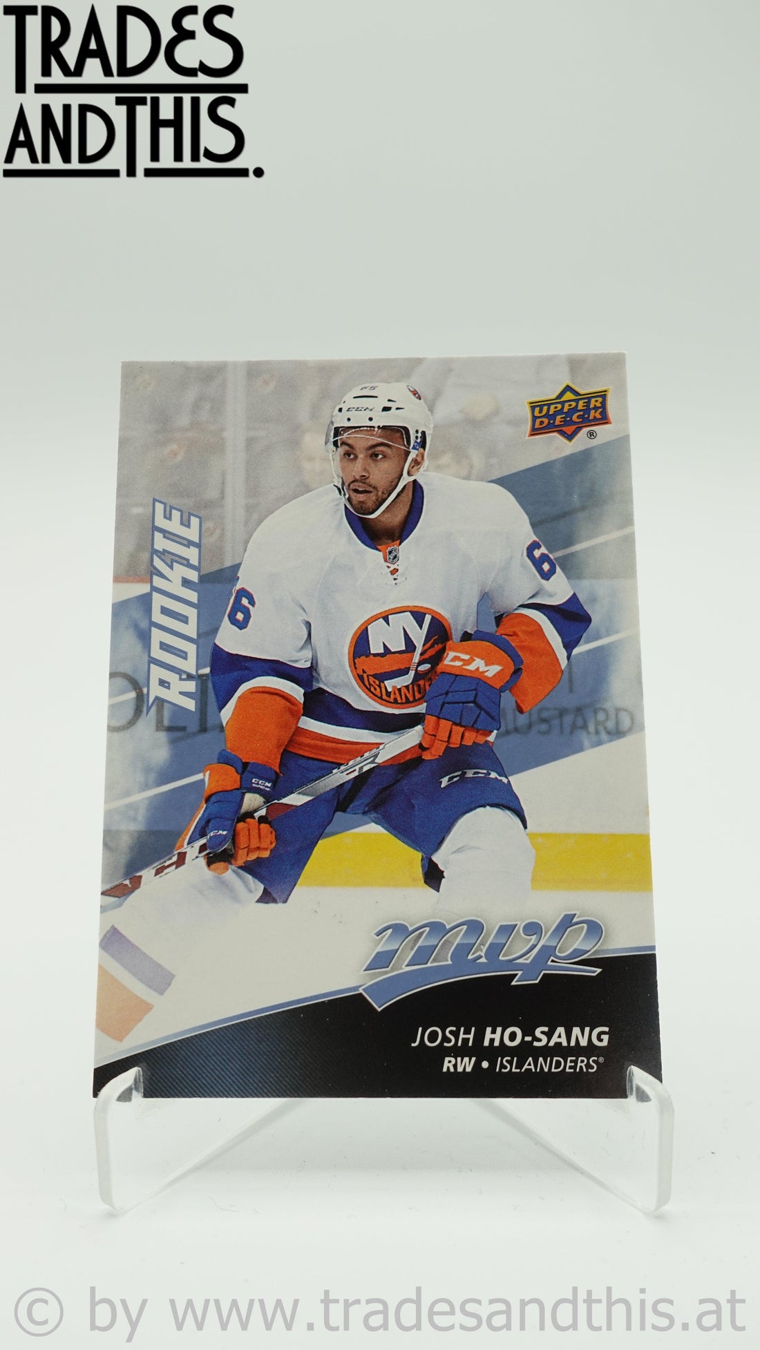 2017-18 Upper Deck MVP Josh Ho-Sang #245 RC - Trades and This e.U.