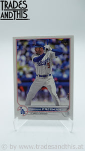 2022 Topps Update Series Freddie Freeman #US330