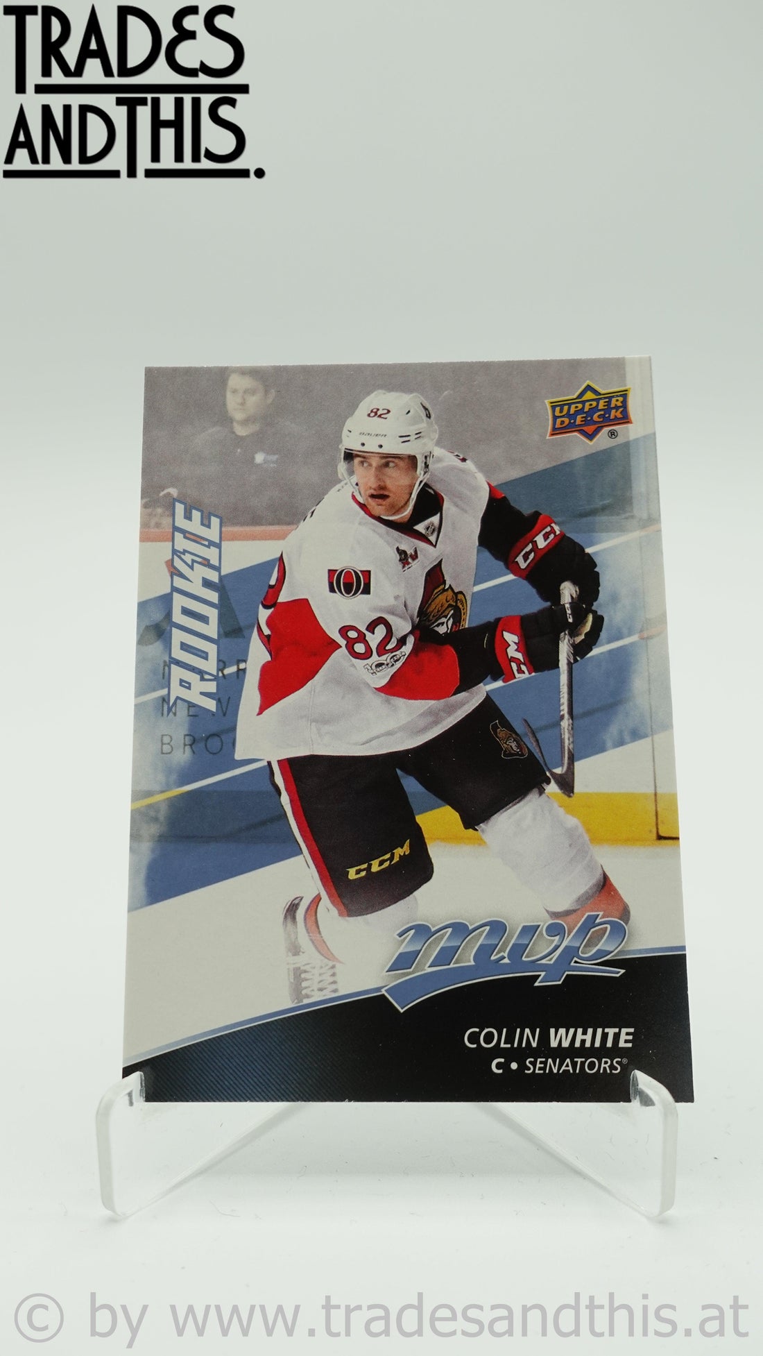 2017-18 Upper Deck MVP Colin White #246 RC - Trades and This e.U.