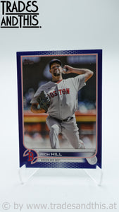 2022 Topps Update Series Royal Blue Rich Hill #US182