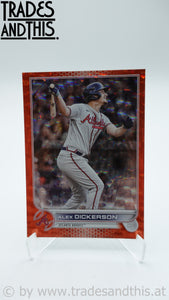 2022 Topps Update Series Orange Foil 039/299 Alex Dickerson #US174