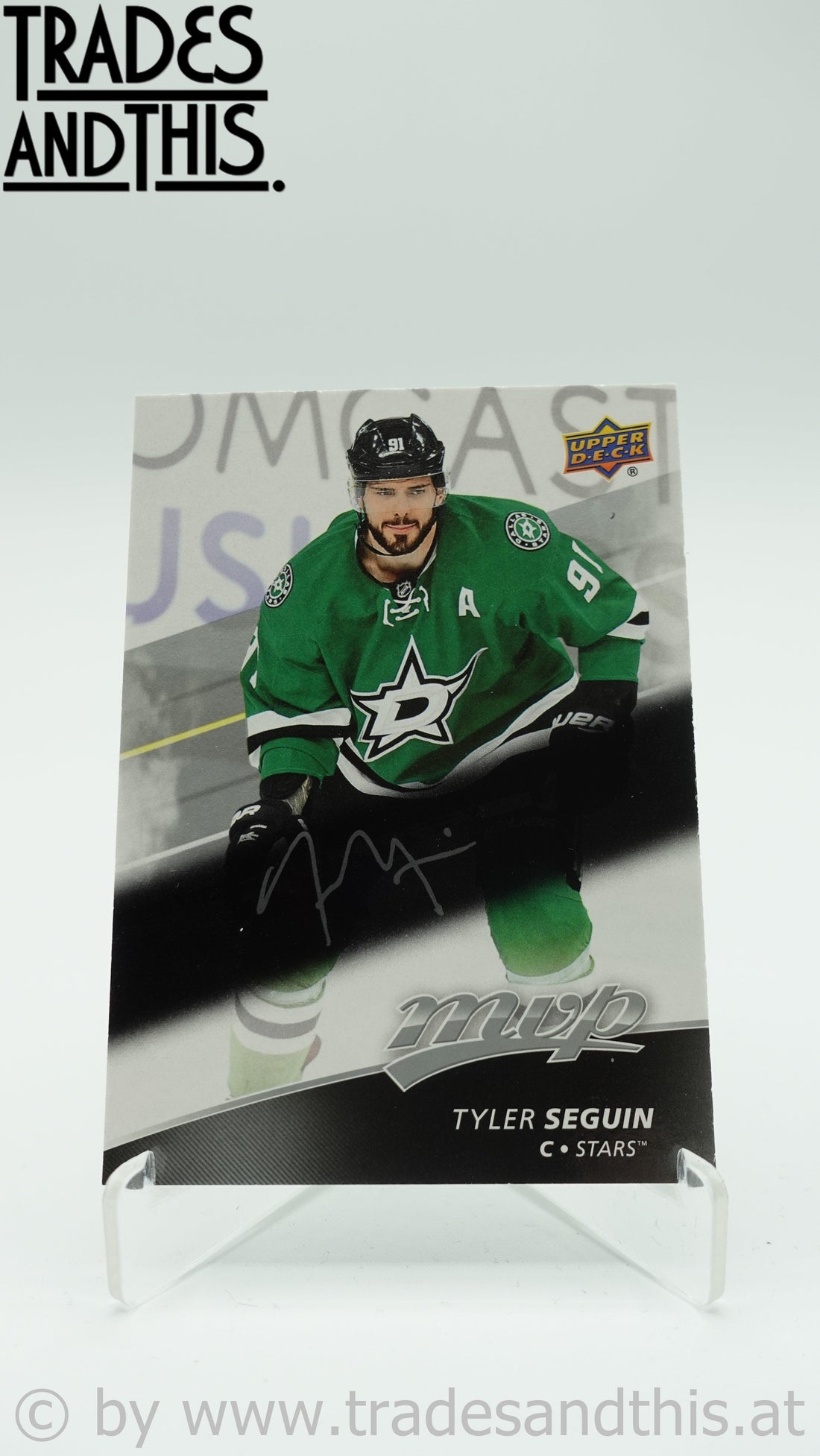 2017-18 Upper Deck MVP Silver Script Tyler Seguin #27 - Trades and This e.U.