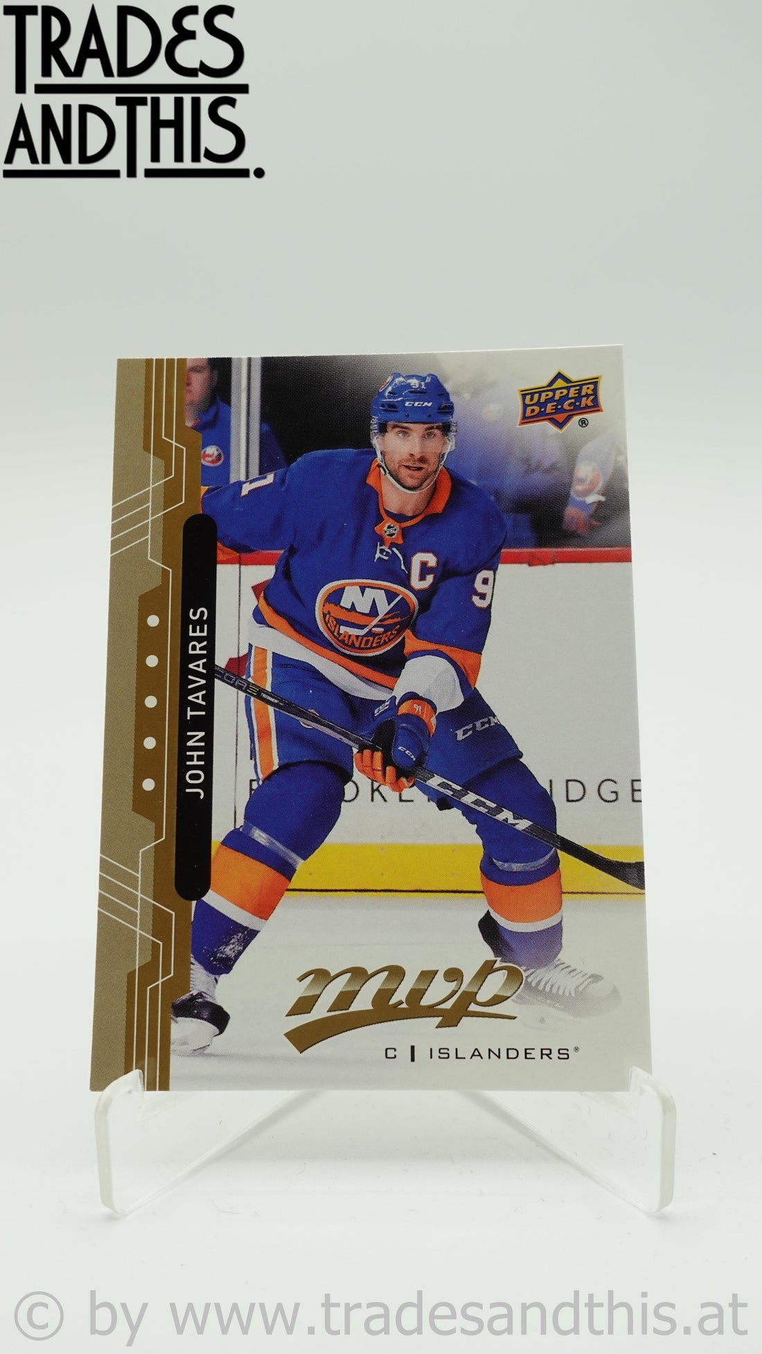 2018-19 Upper Deck MVP John Tavares #1 - Trades and This e.U.