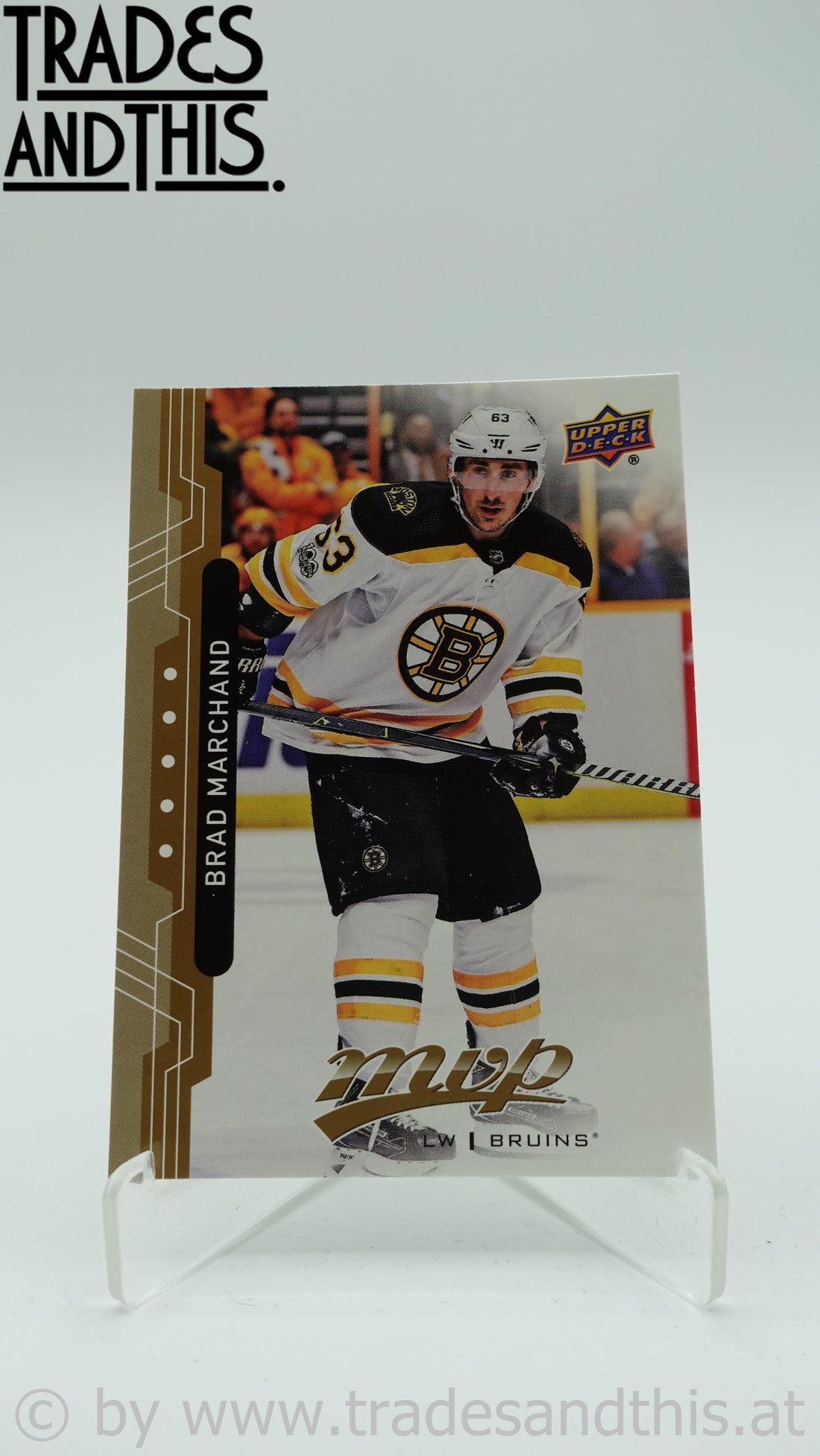 2018-19 Upper Deck MVP Brad Marchand #3 - Trades and This e.U.