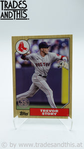 2022 Topps Update Series 1987 Topps Baseball Trevor Story #87TBU-8