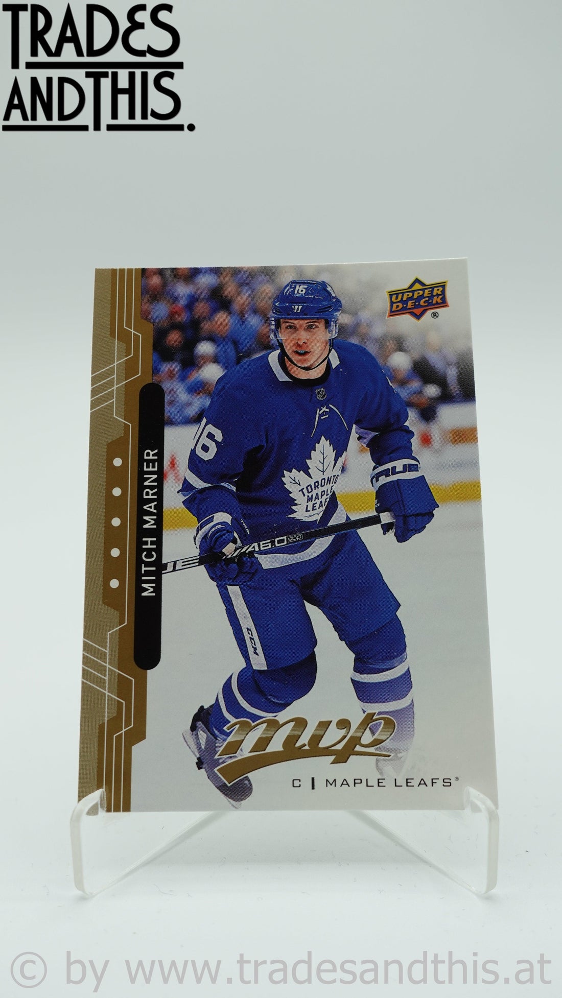 2018-19 Upper Deck MVP Mitch Marner #8 - Trades and This e.U.