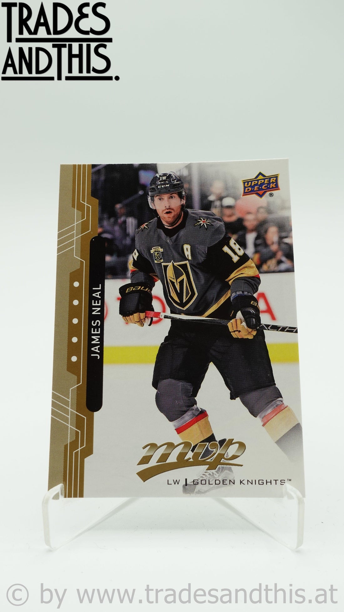 2018-19 Upper Deck MVP James Neal #11 - Trades and This e.U.