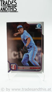 2022 Bowman Chrome Corey Seager #3