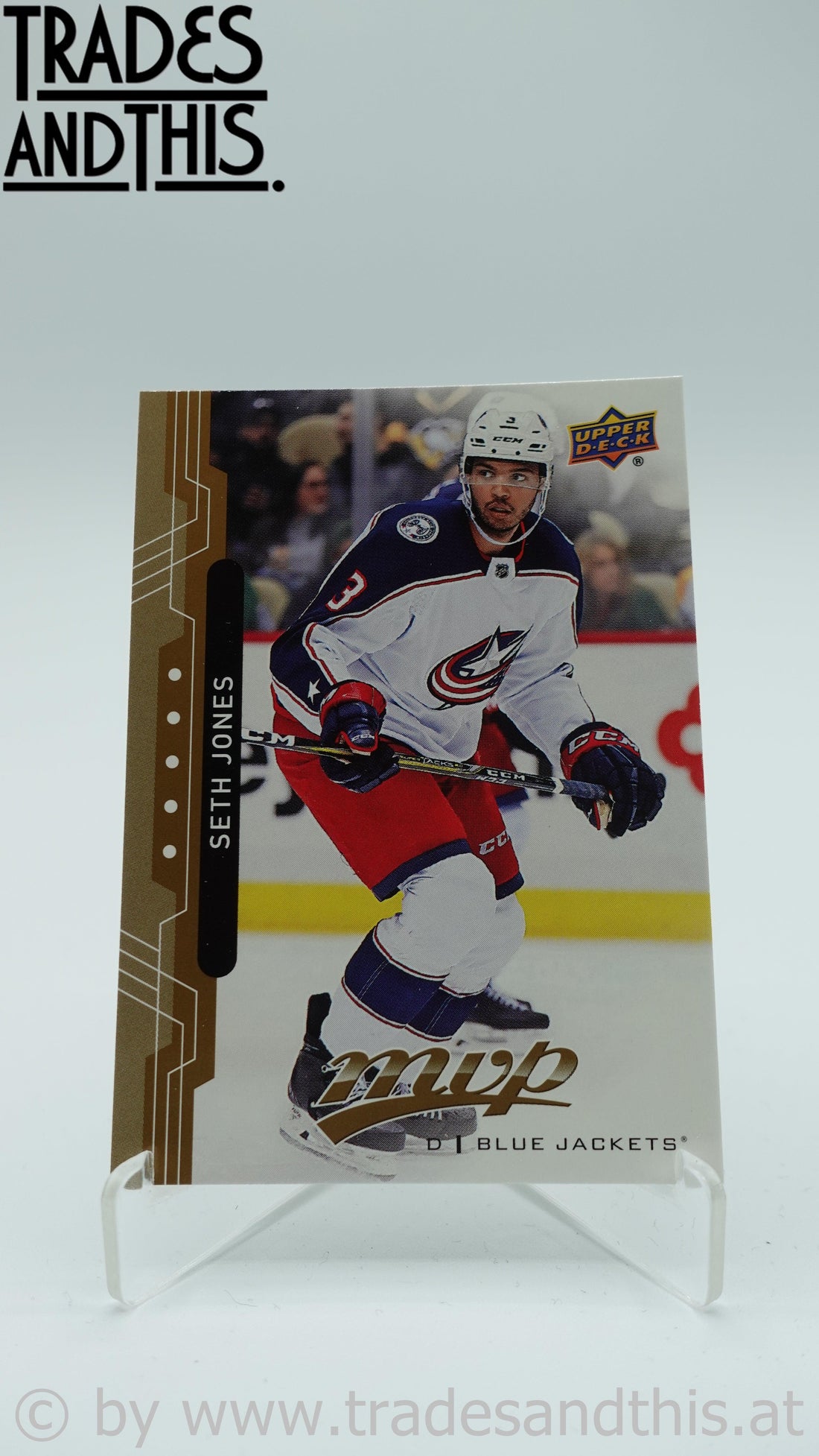 2018-19 Upper Deck MVP Seth Jones #14 - Trades and This e.U.