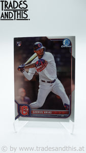 2022 Bowman Chrome Gabriel Arias #7 RC