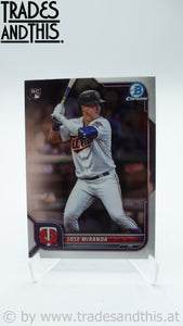 2022 Bowman Chrome Jose Miranda #17 RC