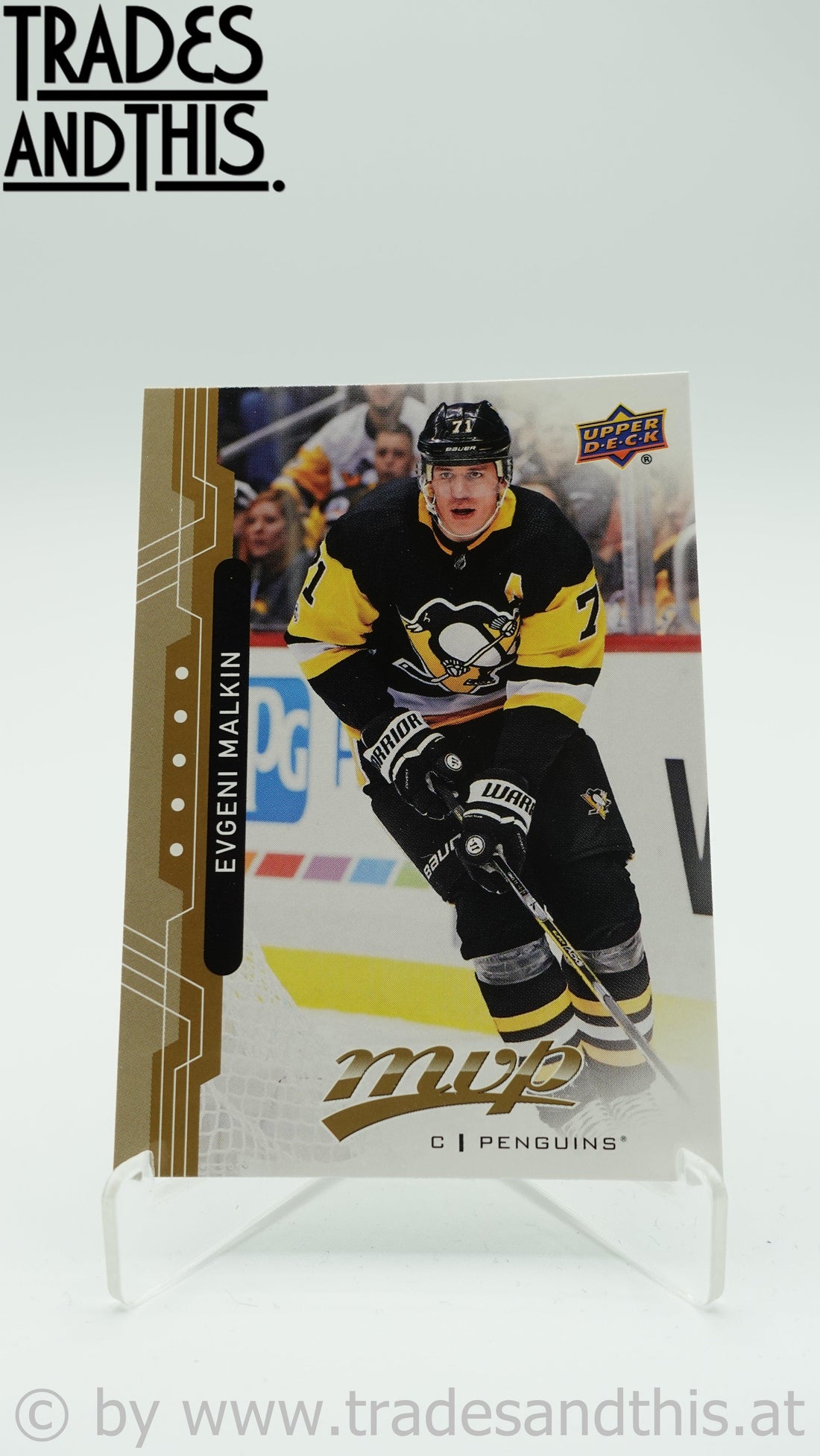 2018-19 Upper Deck MVP Evgeni Malkin #25 - Trades and This e.U.