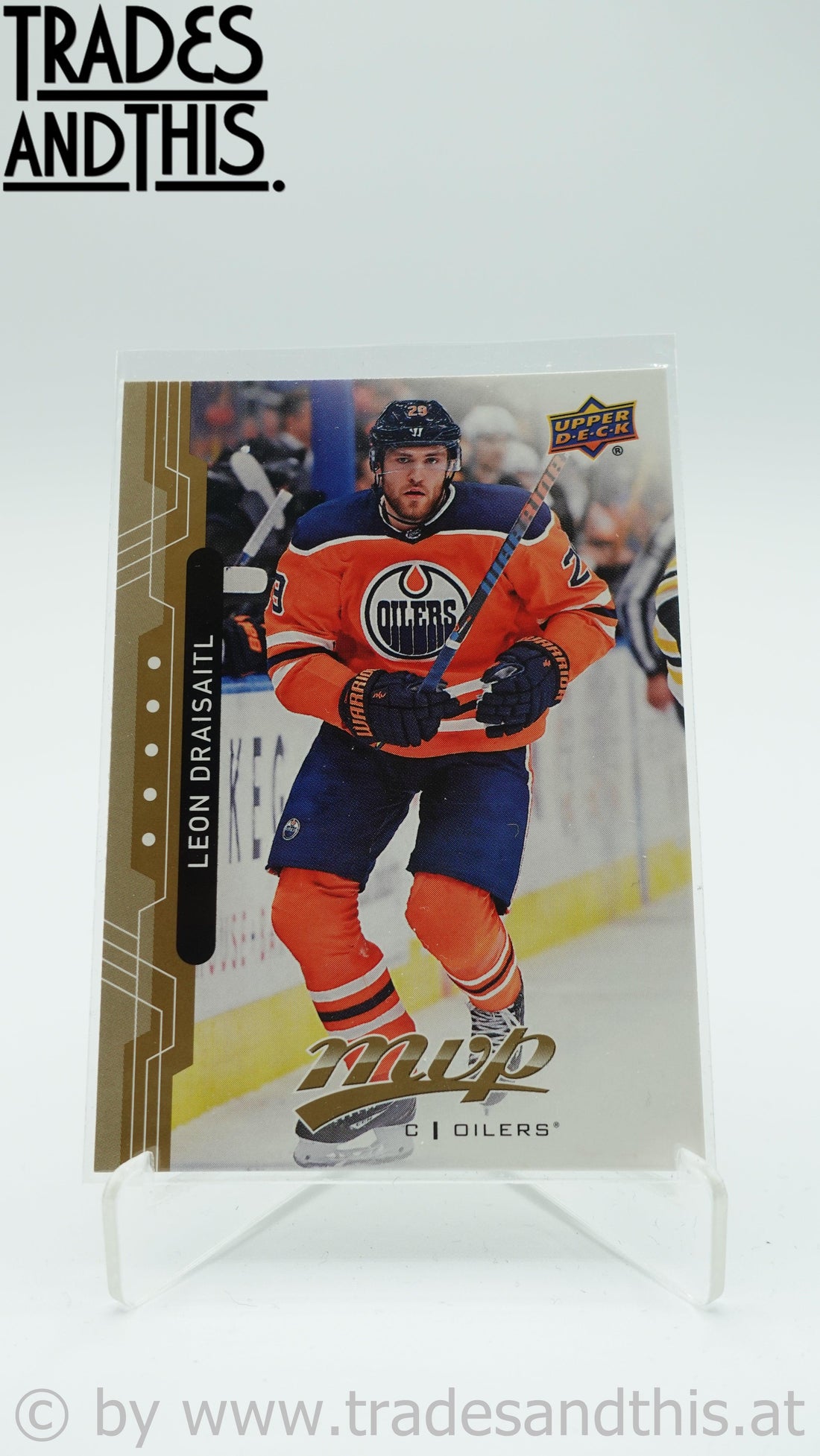 2018-19 Upper Deck MVP Leon Draisaitl #26 - Trades and This e.U.