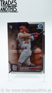 2022 Bowman Chrome Juan Yepez #26 RC