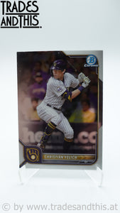 2022 Bowman Chrome Christian Yelich #31