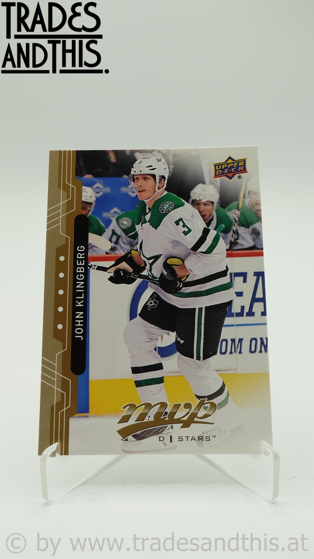 2018-19 Upper Deck MVP John Klingberg #33 - Trades and This e.U.