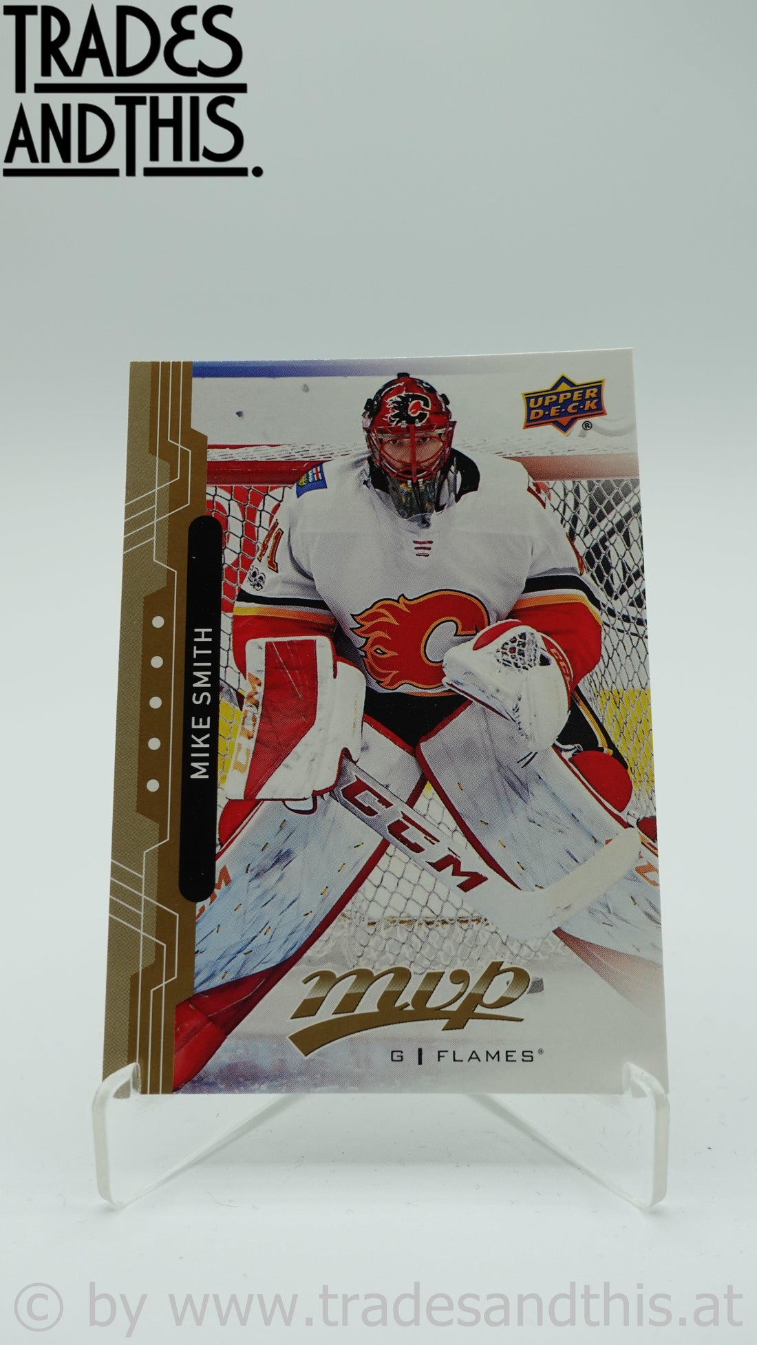 2018-19 Upper Deck MVP Mike Smith #34 - Trades and This e.U.