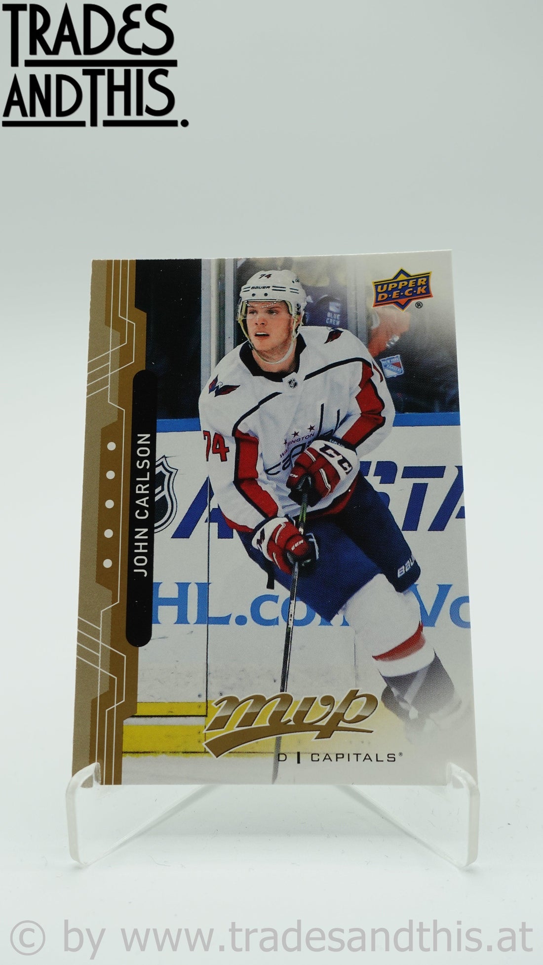 2018-19 Upper Deck MVP John Carlson #36 - Trades and This e.U.