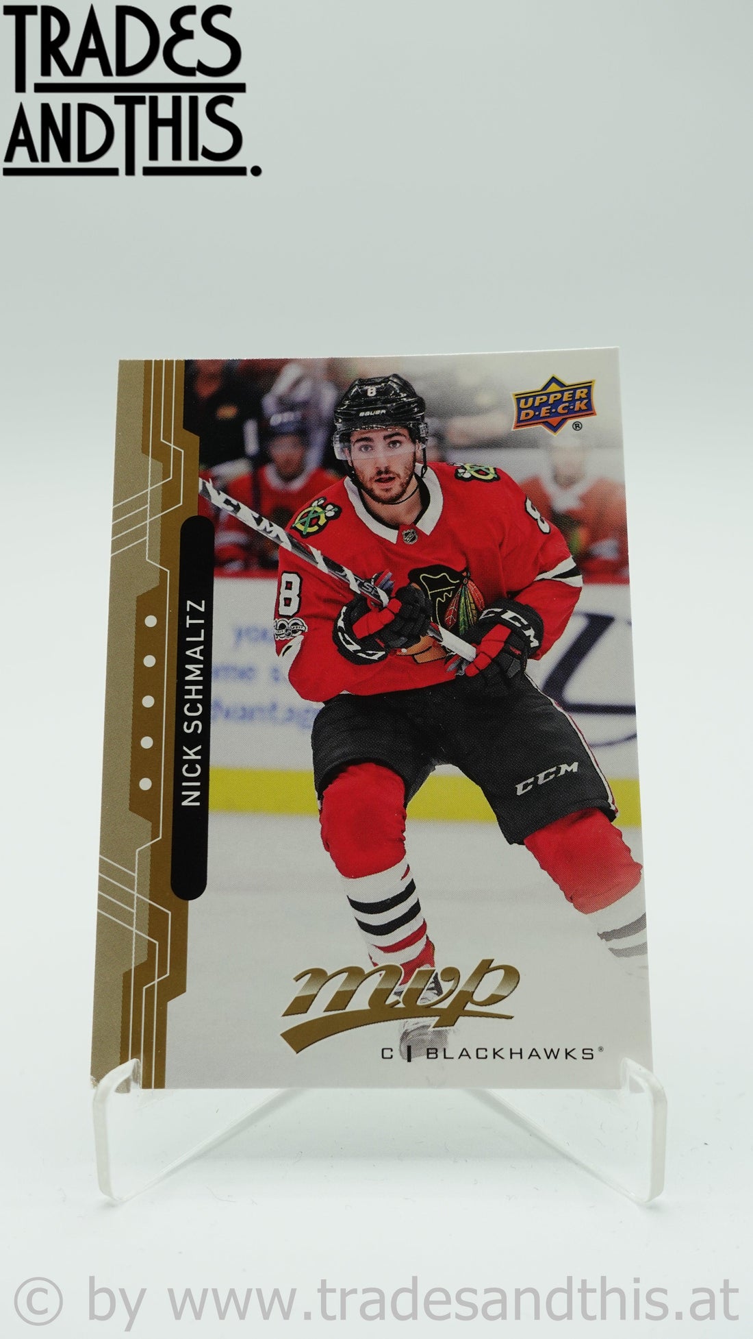 2018-19 Upper Deck MVP Nick Schmaltz #38 - Trades and This e.U.