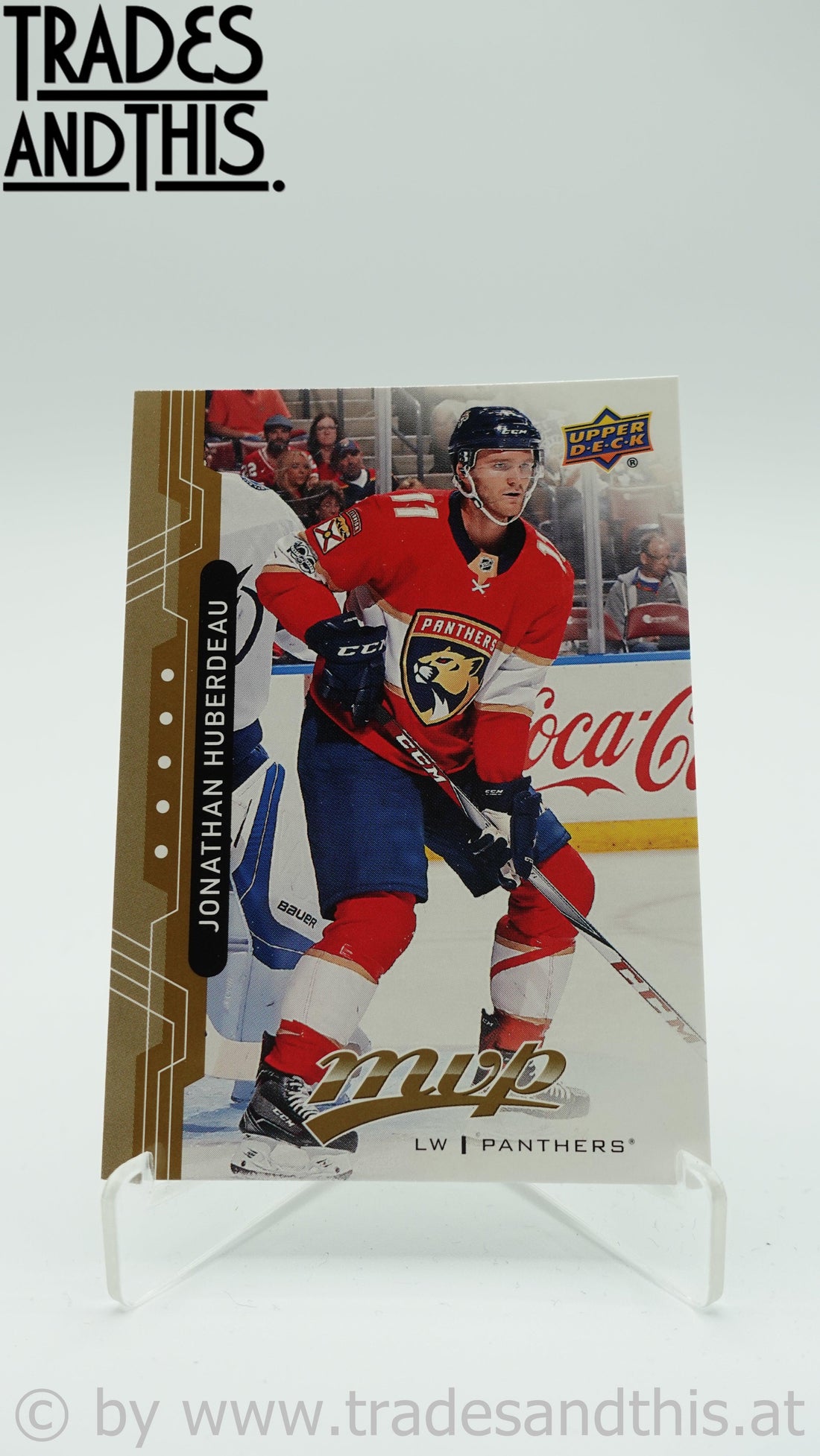 2018-19 Upper Deck MVP Jonathan Huberdeau #39 - Trades and This e.U.