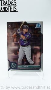 2022 Bowman Chrome Cal Raleigh #51 RC