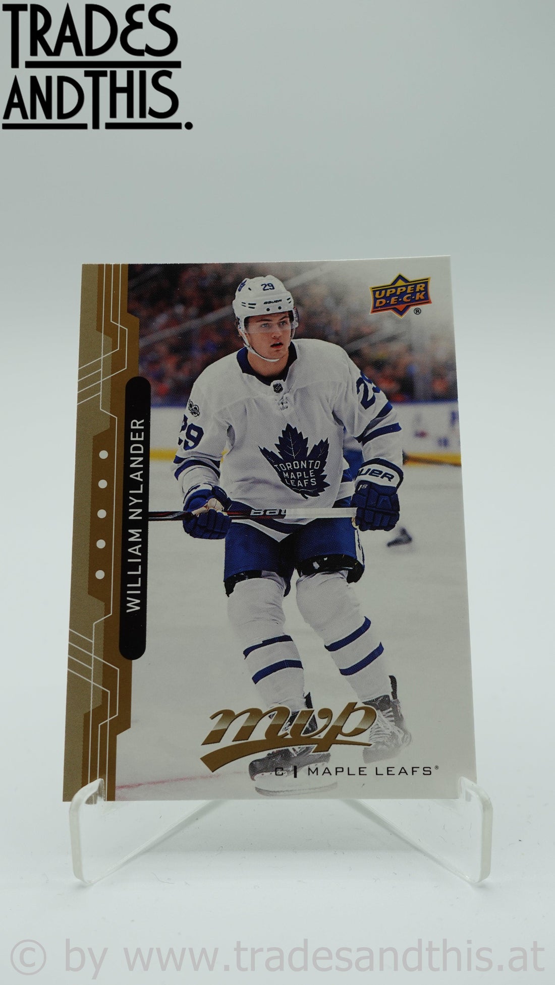 2018-19 Upper Deck MVP William Nylander #45 - Trades and This e.U.