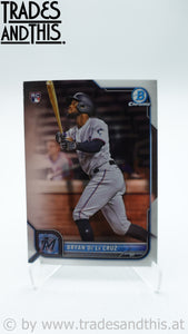 2022 Bowman Chrome Bryan De La Cruz #52 RC