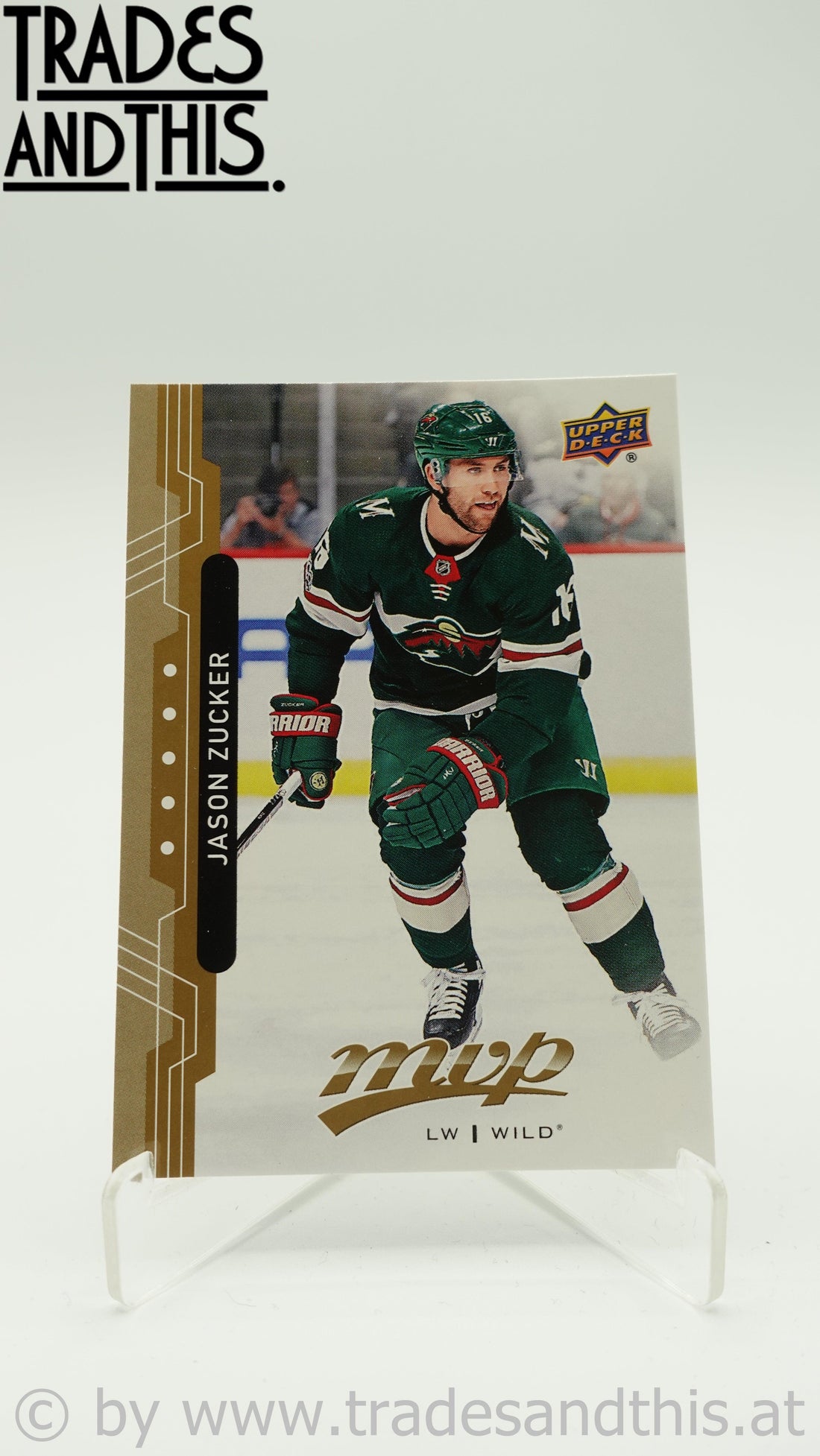 2018-19 Upper Deck MVP Jason Zucker #46 - Trades and This e.U.