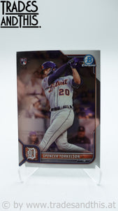 2022 Bowman Chrome Spencer Torkelson #53 RC