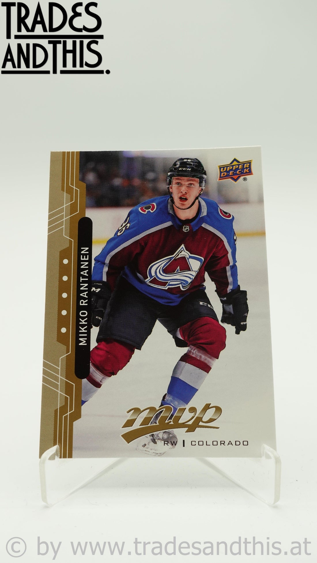 2018-19 Upper Deck MVP Mikko Rantanen #49 - Trades and This e.U.