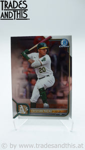 2022 Bowman Chrome Cristian Pache #56