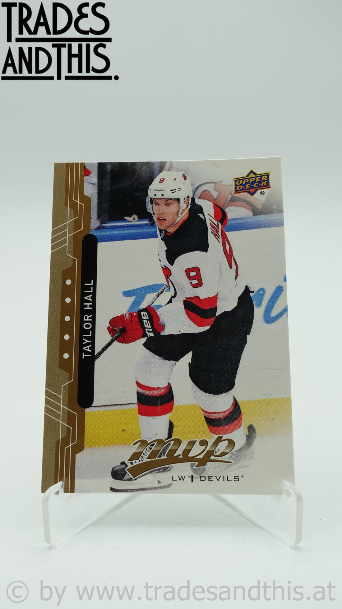 2018-19 Upper Deck MVP Taylor Hall #50 - Trades and This e.U.