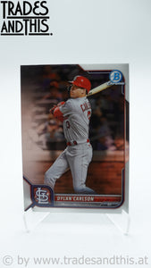 2022 Bowman Chrome Dylan Carlson #57