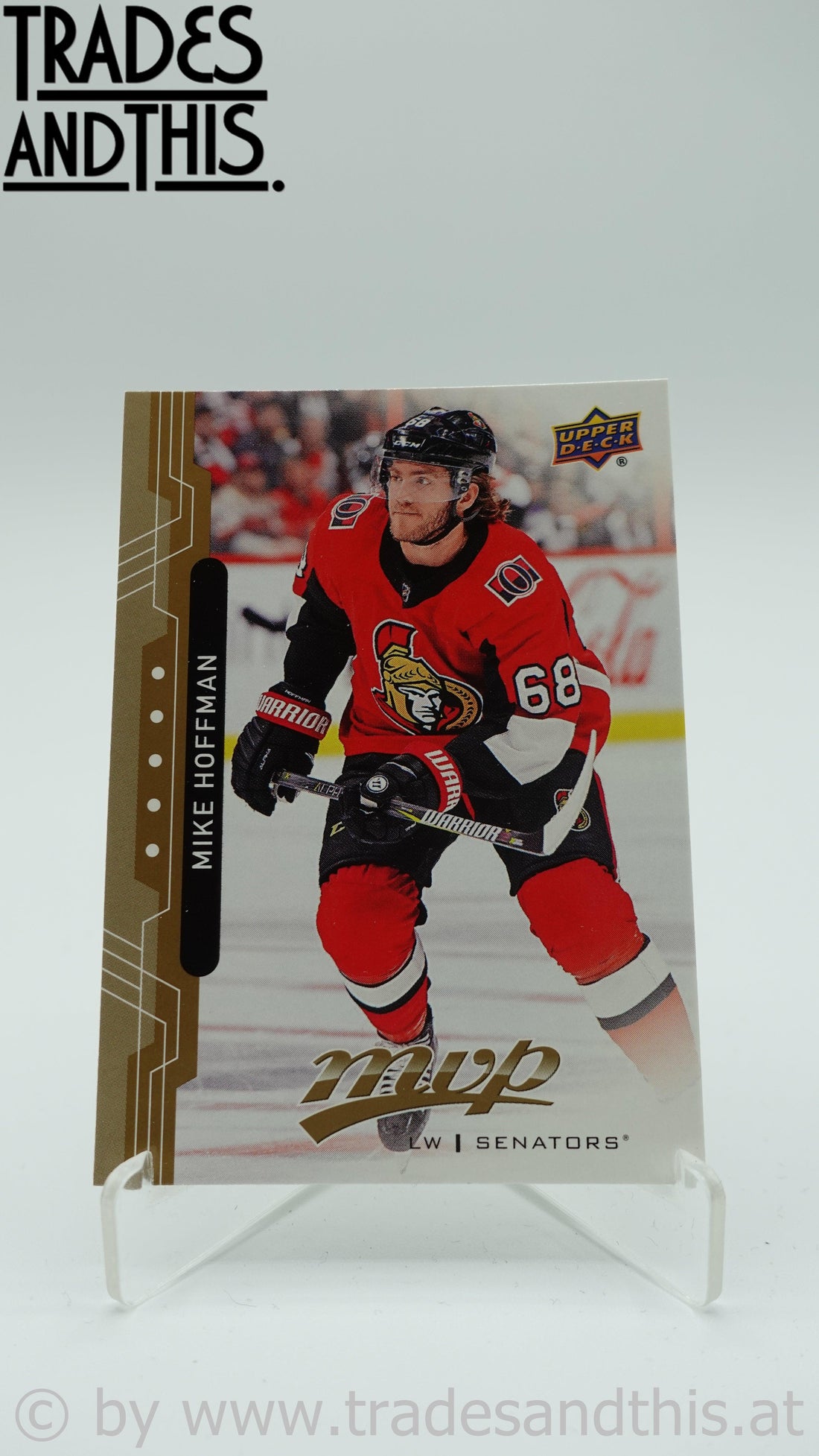 2018-19 Upper Deck MVP Mike Hoffman #51 - Trades and This e.U.