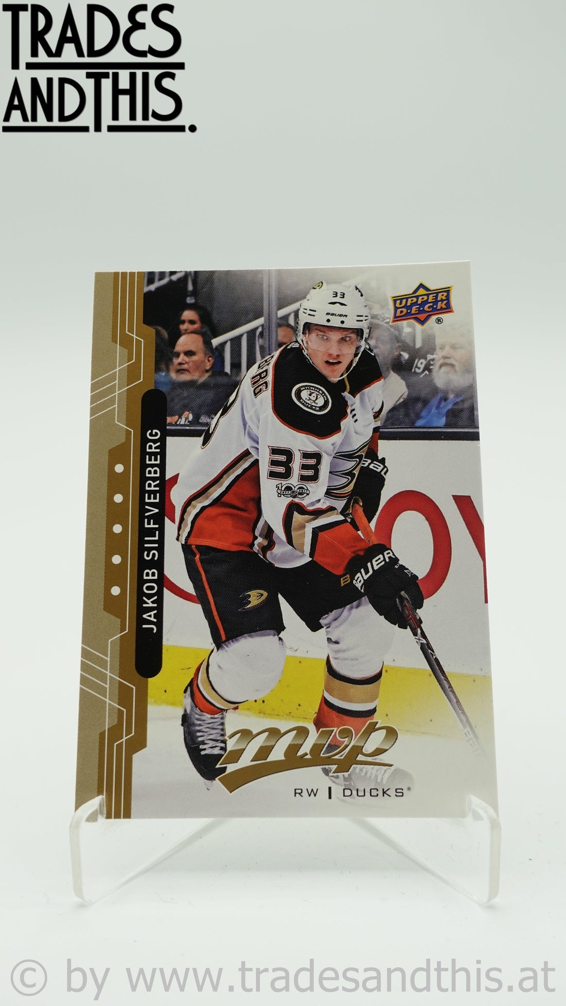 2018-19 Upper Deck MVP Jakob Silfverberg #54 - Trades and This e.U.