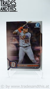 2022 Bowman Chrome Javier Baez #68