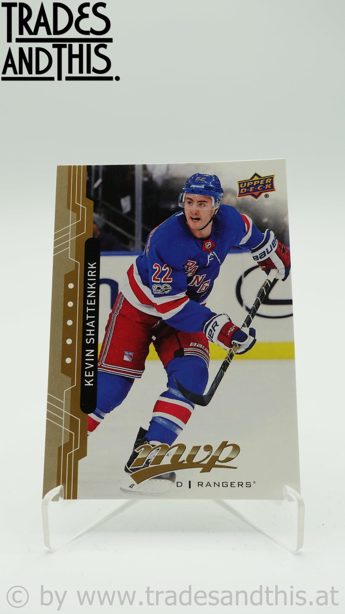 2018-19 Upper Deck MVP Kevin Shattenkirk #60 - Trades and This e.U.