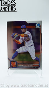2022 Bowman Chrome Francisco Lindor #73