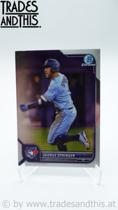 2022 Bowman Chrome George Springer #74