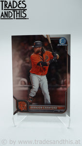2022 Bowman Chrome Brandon Crawford #75