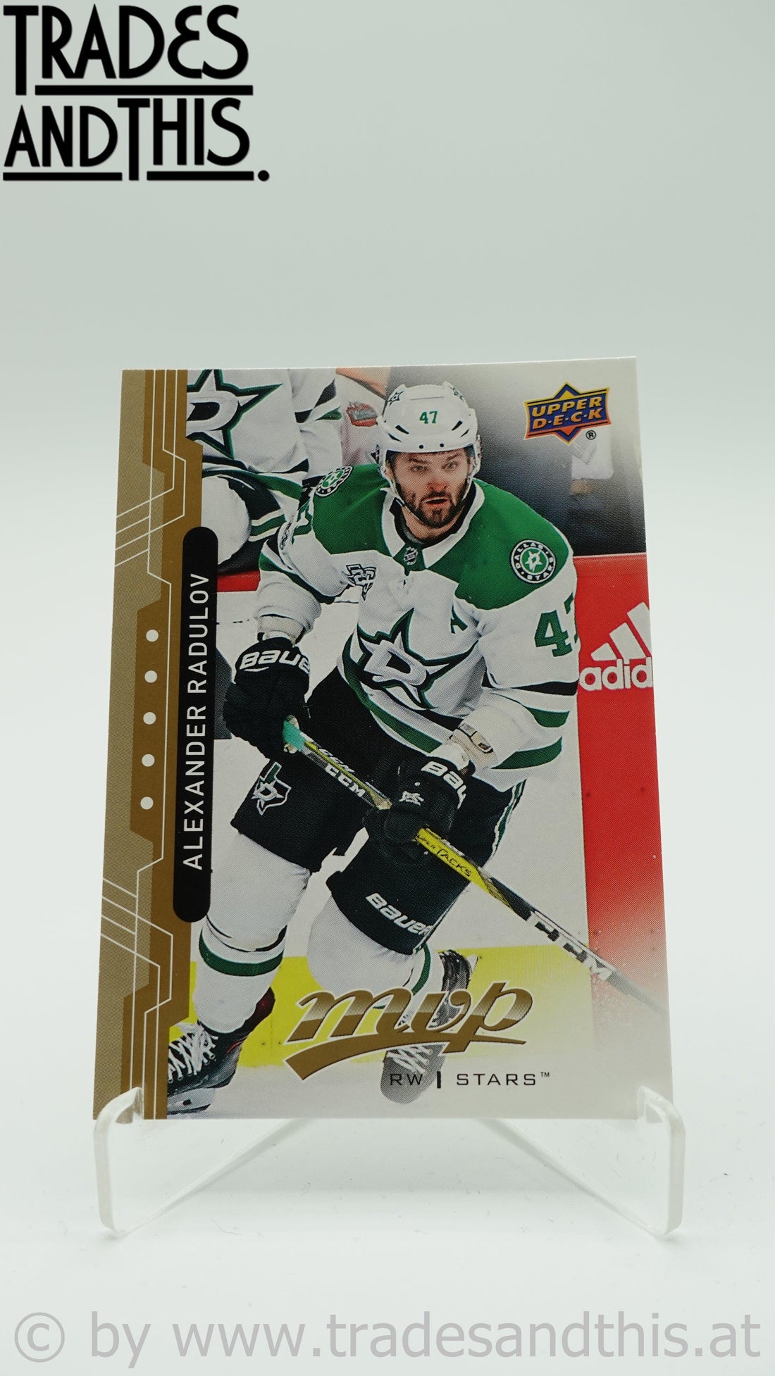 2018-19 Upper Deck MVP Alexander Radulov #68 - Trades and This e.U.